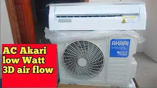 REVIEW AC AKARI 1/2 PK TERBARU LOW WATT BUATAAN LOKAL