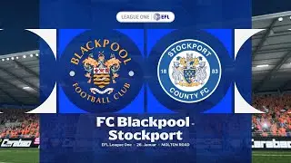EA Sports FC 26 | Blackpool vs Stockport - EFL League One | Gameplay PS5