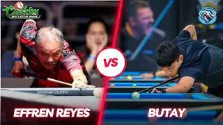 🔴BILLIARDS | EFREN BATA REYES VS BUTAY | RACE 19