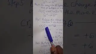 BALANCING REDOX EQUATION IN ACIDIC MEDIUM