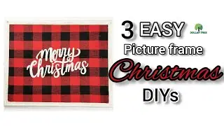 DOLLAR TREE FARMHOUSE CHRISTMAS DECOR DIYS