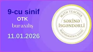 9-cu sinif OTK RİYAZİYYAT 11.01.2026