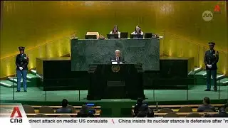 Palestinian president says his government should govern Gaza after the war ends