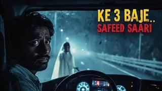 Raat Ke 3 Baje Highway Par Safed Saari 😱 | Indian Truck Driver Ajay Ki Real Horror Story