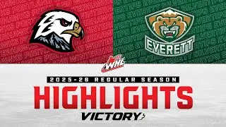 Portland Winterhawks at Everett Silvertips 11/15 | WHL Highlights 2025-26