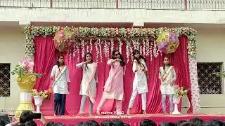 Dance performance of class 7 girls DIVYA PUBLIC SCHOOL, Simultala 