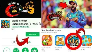 New Cricket Game By Nextwave Multimedia Wcc3 For Android | New Trailer Launched Ultra HD Graphics