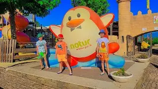 Parque aquatido Naturwaterpark em Vila Real. Ferias em Portugal!