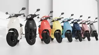 Ola Scooter Colours Revealed, Are 10 Shades