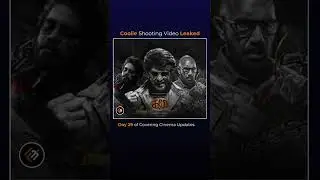 #coolie  Shooting Video Leaked