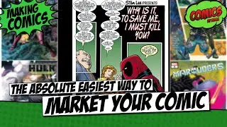 Extremely simple ways to market your comic without getting into trouble