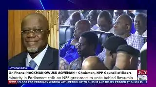 NPP Presidential Primary: Minority in Parliament calls on grassroots to unite behind Bawumia