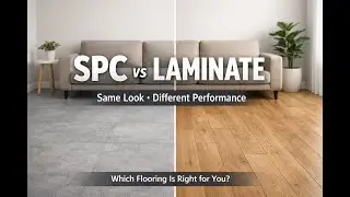 SPC Flooring vs Laminate Wooden Flooring | Same Look, Different Performance