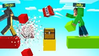 Playing BRIDGE WARS For The FIRST TIME In MINECRAFT...