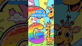 A to H Alphabet for Kids 🌈 ABC Learning | Little Spark Global #shorts #kidsvideo #kidslearning #abc