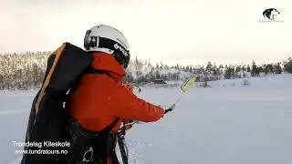 Bakketun Folkeh&oslash;gskole p&aring; Kite kurs med Tundra Tours