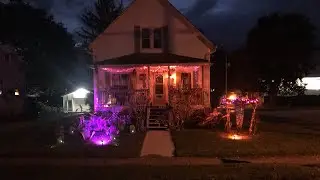 Halloween 2020 Home Yard Haunt Set Up LIGHTING