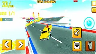 Crazy Stunt Car Game - Ramp Car Impossible Tracks #3 Amazing Stunts Android Gameplay