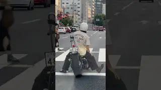 City riding chopper🇯🇵🏍️#bikelife #bikecustom