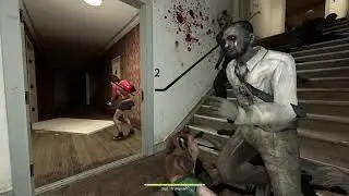 Trying to beat Left 4 Dead 2 fixed camera mod day 1