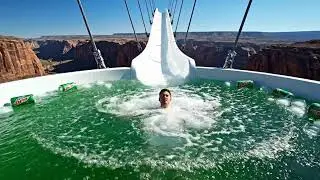 Which Drink Pool Would you Choose to Slide In?🥤💦  AI Oddly Satisfying ASMR