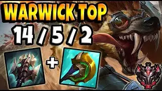 Warwick vs Riven [ TOP ] Ranked Korea Grandmaster Patch 11.4 ✅