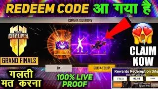free fire city open redem code | today redem code free fire | free fire city open reward