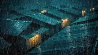 No Ads Rain Sounds for Sleeping &ndash; Tin Roof Rainfall ASMR to Block Noise & Sleep Deeply