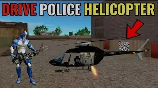 drive police helicopter in rope hero vice town real new update || ROPE MASTER
