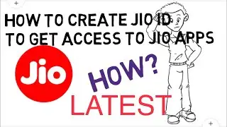 Latest- how to create your jio id reliance jio 2017/ Achiever Place