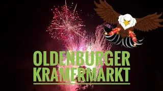 Feuerwerk zum 416. Kramermarkt in  Oldenburg 2023// #eaglefireworks