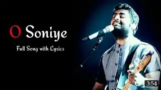 (LYRICS): Arijit Singh: O Soniye | Titoo MBA| Vibha Saraf, Arjuna Harjai