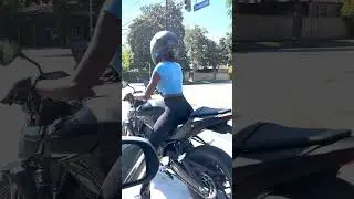 Your favorite motorcycle girl 🏍😈 #bikergirl #shorts #motorcycle 2