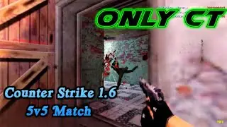 CS 1.6 5x5 Mix Highlights | De_Mirage CT Side | Counter Strike 1.6 Gameplay | TGS GAMING PRO