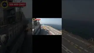 Maiden Landing of LCA Navy onboard INS Vikrant | Landing Video INS Vikrant