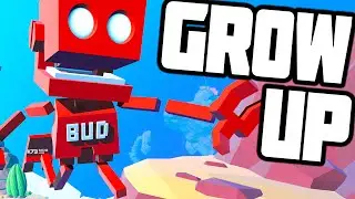 Grow Up &mdash; САМАЯ ЭПИЧЕСКАЯ ПРИКЛЮЧЕНЧЕСКАЯ ИГРА ЗА ДАВЛЕНИЕМ (первый взгляд на игровой процесс)