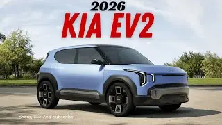 KIA EV2 2026 &ndash; недорогой электромобиль с современным дизайном!