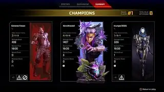Chill win (Apex Legends Season 11: Escape)