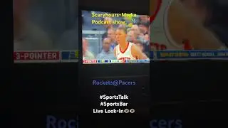 Live Sports Talk: Rockets vs. Pacers | Jabari Smith's Three-Pointer Opens the Game #sportstalk #nba