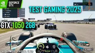 NVIDIA GTX 1050 2GB | TEST GAMING PC  | 720P - 1080P - 1440P | Vale la pena en 2025?