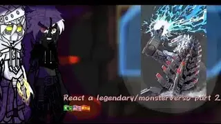 Kaijus era heisei react a monsterverse part 2 🇧🇷🇺🇲🇪🇦