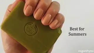 THE BODY SHOP OLIVE SOAP REVIEW and DEMO | #skincare | #soapreview Voguishyou