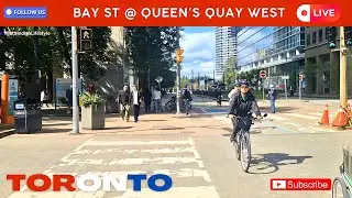 Toronto Waterfront Walking Tour 4K | From Sugar Beach Park to Westin Harbour Castle Hotel 2025