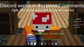 HYPIXEL SKYBLOCK 25 MILLION COIN GIVEAWAYS DAILY! DISCORD IN THE DESCRIPTION