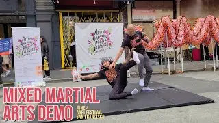 Asians Are Strong Mixed Martial Arts Demonstration - AAPI Heritage Festival 2022 || SF Chinatown