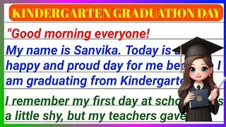 Short Speech on kindergarten Graduation day in English | kindergarten graduation day in 2026 