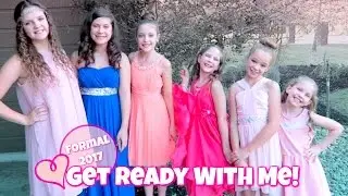 Get Ready with me! Cotillion Formal Prom Dance Vlog GRWM 2017