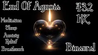 (NO ADS) Heart of Gnosis | 432 Hz Binaural Theta Meditation for Deep Sleep & Anxiety Relief