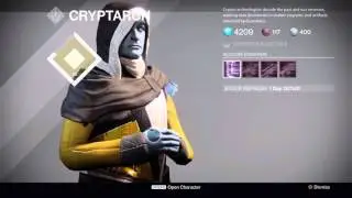 Destiny Exotic Engram Chest: Heart of Praxic Fire