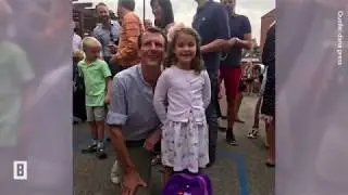 Little Princess Athena (5) makes chaos before school